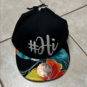 Aloha Headwear Colorful Brim and #Hi Embroidery Hat